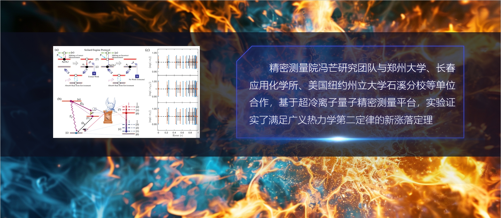 精密测量院在广义热力学第二定律实验探究方面取得新进展