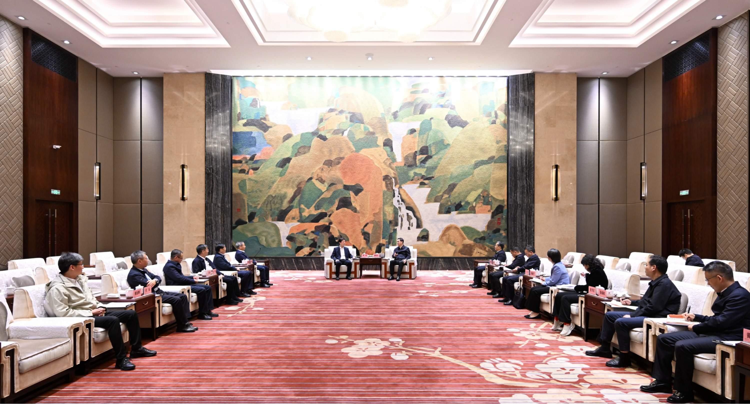 要闻｜精密测量院与武汉市黄陂区政府签署盘龙城园区项目合作协议